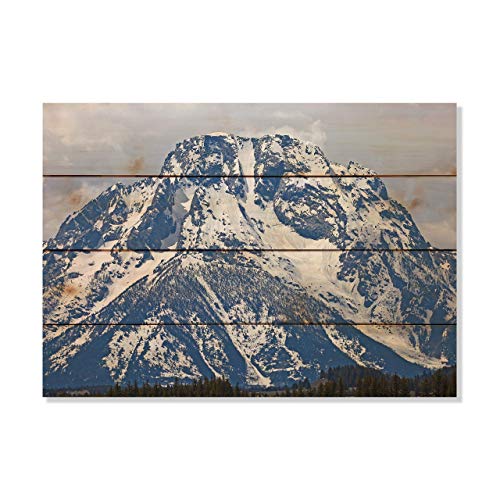 Montana Mottly Photos Alaska Mountain Top Snow Capped Picture Wall Hanging