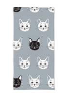 MUkitchen Cotton Oversized Kitchen Towel, 20 by 30", Cats