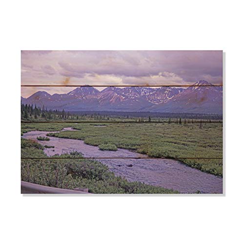 Montana Mottly Photos Purple Mountain Majesty Alaska  Picture Wall Hanging