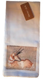 Buck Antelope Flour Sack Kitchen Towel--Photograph
