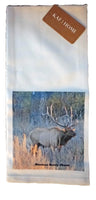 Bull Elk  Flour Sack Kitchen Towel  Wildlife--Photograph