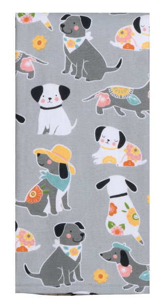 Kay Dee Designs Dog Patch Dual Purpose Terry Towel
