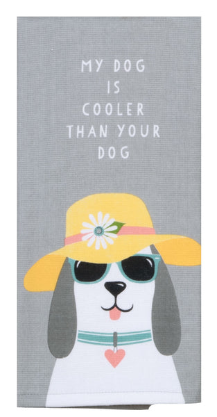 Kay Dee Designs Dog Patch Cool Dog Dual Purpose terry Towel
