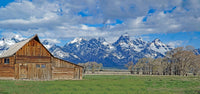 T. A. Moulton Barn Near Jackson Wyoming canvas or Choice of Print