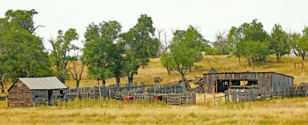 Farm  Home Stead on the Prairie canvas or Choice of Print